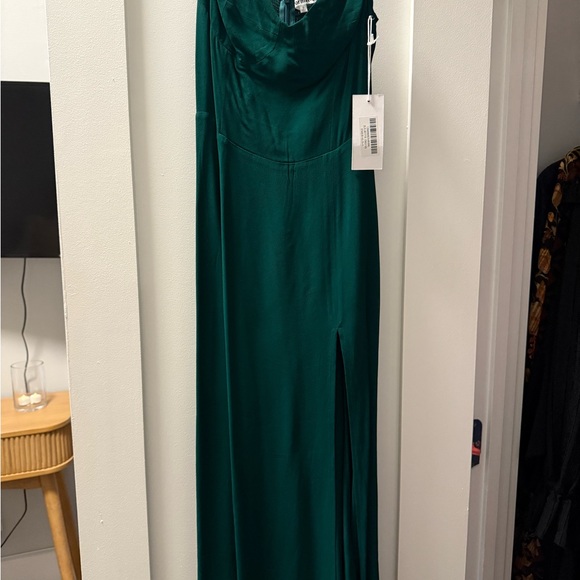 Reformation Green Midi Dress - Picture 1 of 3